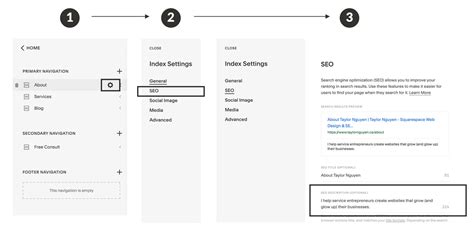 Notice change in meta descriptions: