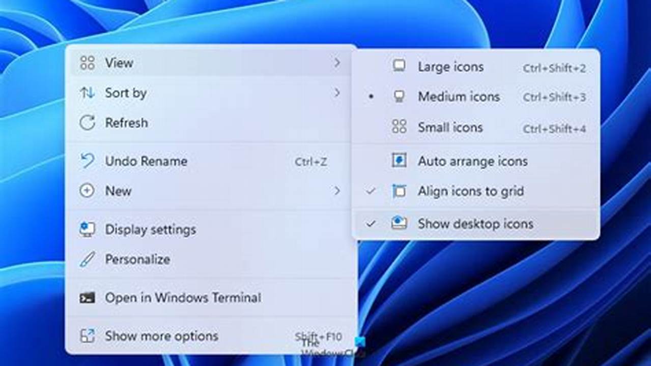 Notification Area Icons Unhide