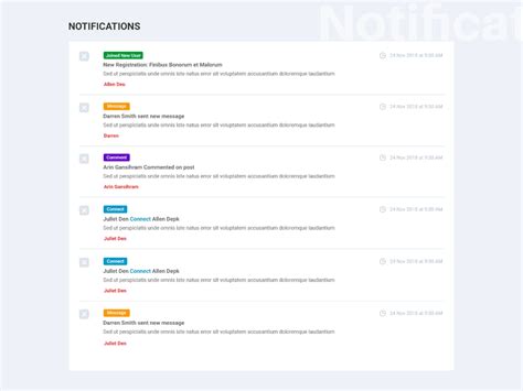 Notification Management Software