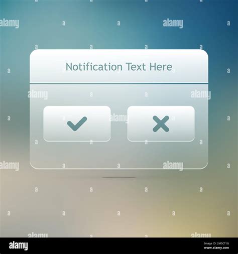 Notification to window