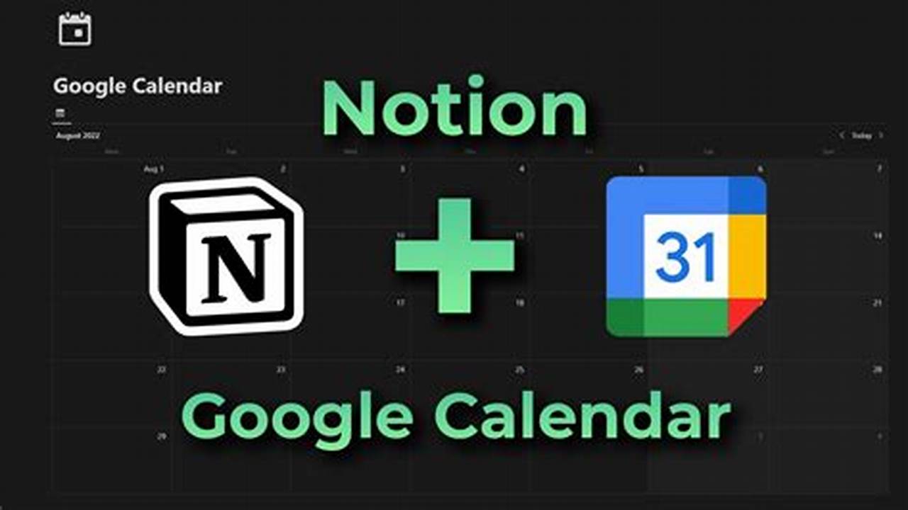 Notion To Google Calendar Sync
