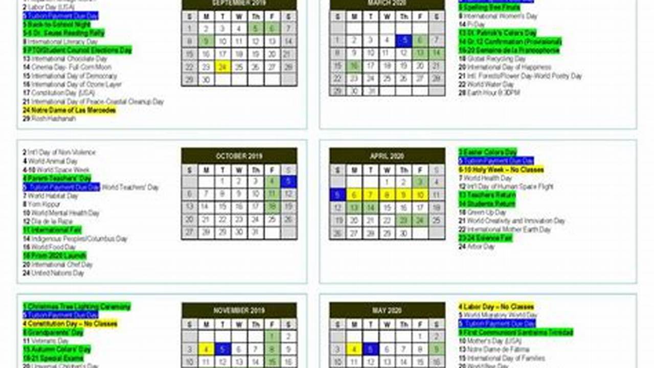 Notre Dame Schedule 2024 Academic Calendar