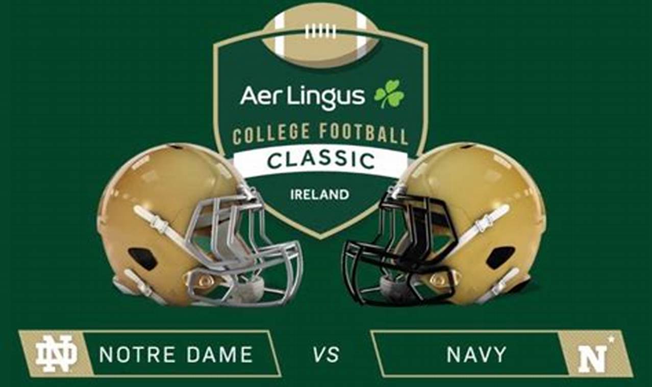 Notre Dame Vs Navy Tickets 2024