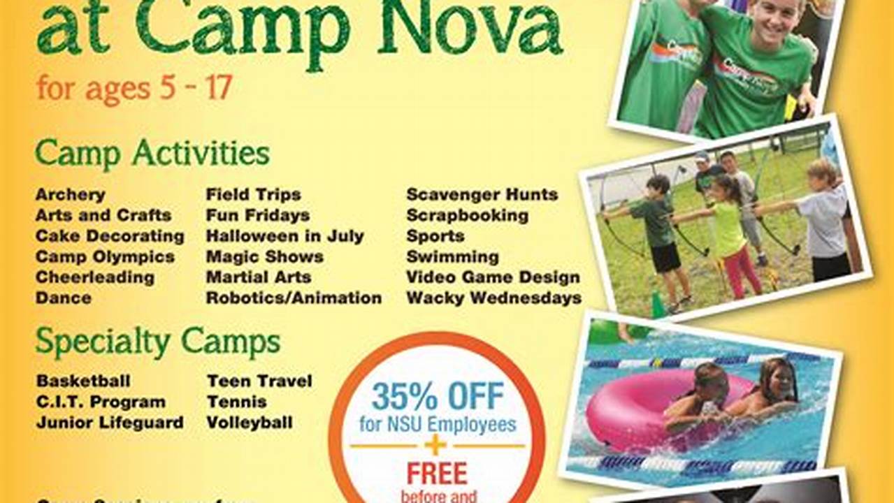 Nova Summer Classes 2024 Registration