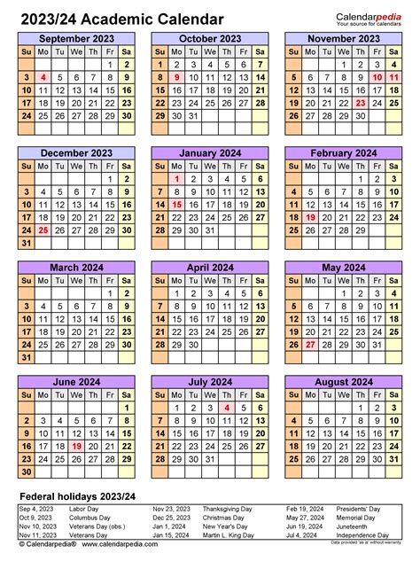 Nova Spring 2024 Calendar