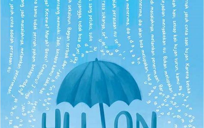 Novel Hujan