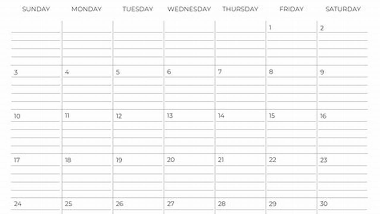 November 2024 Calendar Fillable Printable Bookmarks