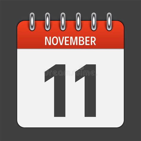 November 11 Calendar