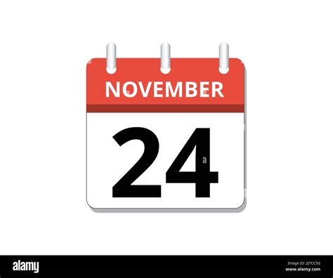 November 24th Calendar
