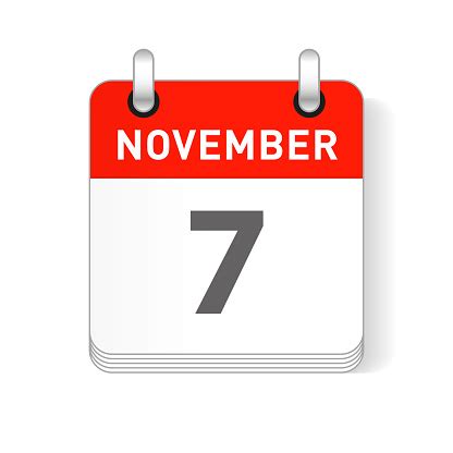 November 7 Calendar