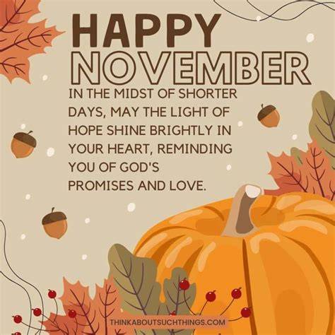 November Blessings