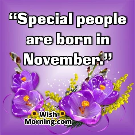 November Born People Quotes