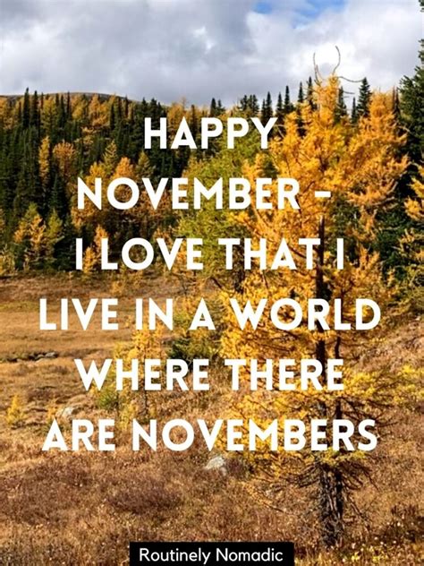 November Quotes Love