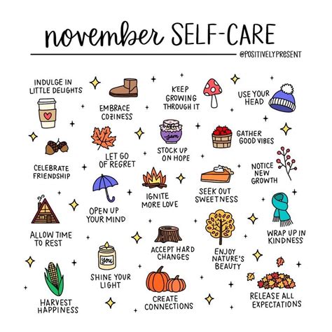 November Self Care Quotes