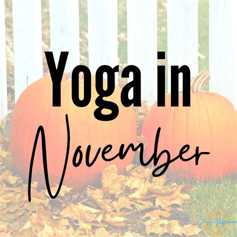 November Yoga Quotes