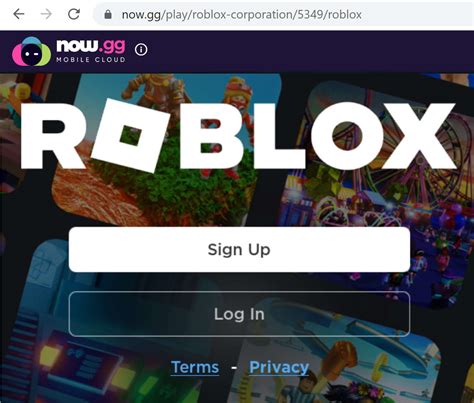 Now.gg Roblox: Login and Play Roblox unblocked on your browser