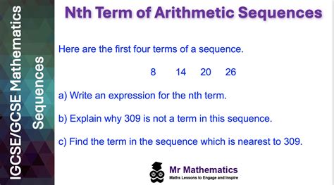 Nth Term of an Arithmetic Sequence