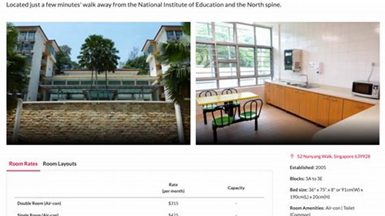 Ntu Hall Application 2024 Notification