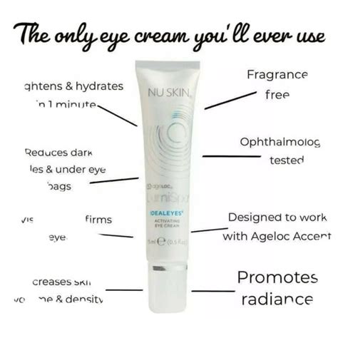 Renew Your Youthful Glow with Nu Skin Eye Cream: See the World with Brighter, More Beautiful Eyes.