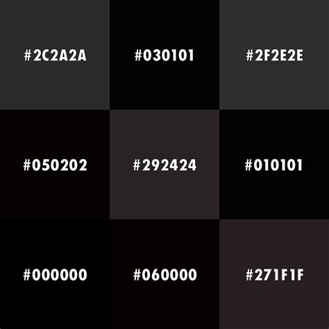 Black/Color HTML