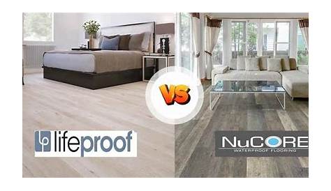 Lifeproof vs Nucore Vinyl Flooring Review Durability Torture Test for