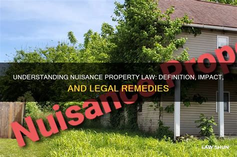 Uncovering the Legal Conundrum: Decoding Nuisance - A Comprehensive Definition