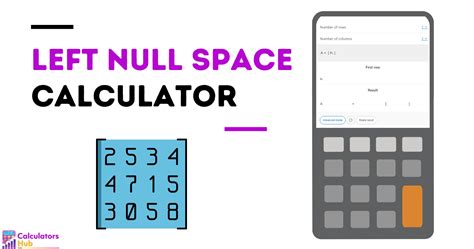 Null Space Calculator