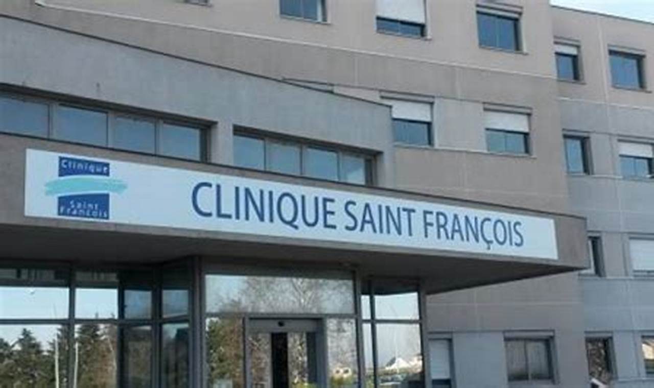 Numéro De Téléphone De La Clinique Saint François