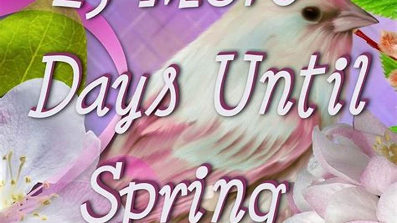 Number Of Days Until Spring 2024
