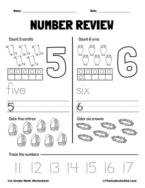 Number 4 5 6 Worksheet