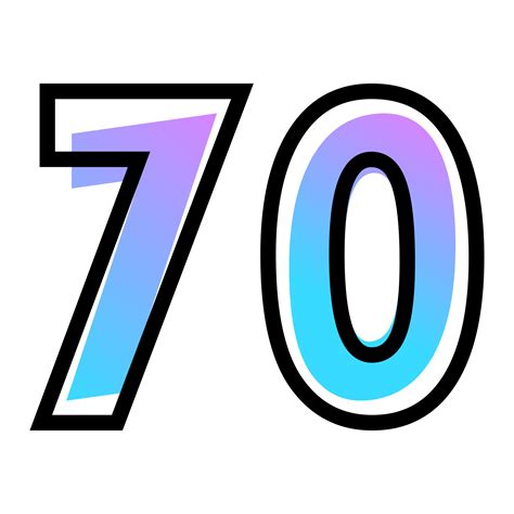 Number 70