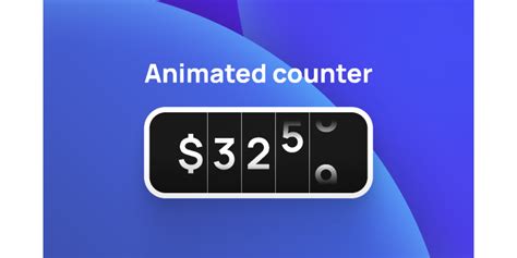 Create Eye-Catching Number Counters with Our Animation Generator Tool