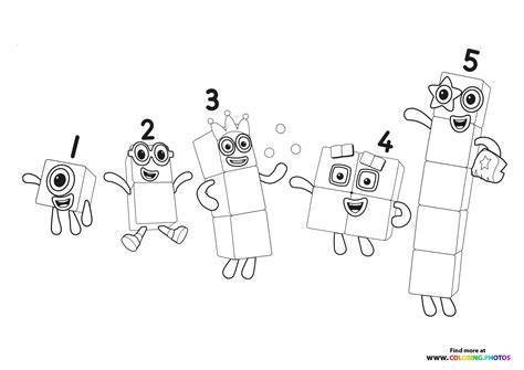 Numberblocks Coloring Pages 1120