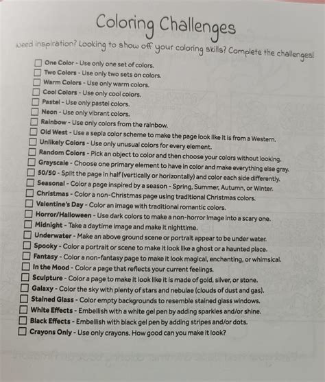 Numbered vs. Standard Coloring Challenges