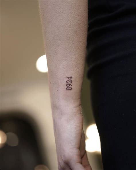 Numbering Tattoo Designs