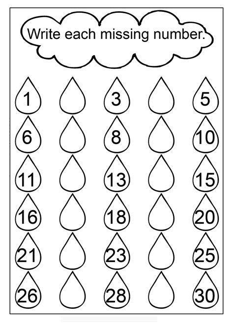 Printable Worksheet for Kids From Monkey Style Numbers 1