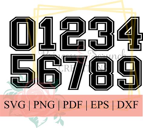 Download Numbers 0-9 SVG File - SVG Design Commercial Use