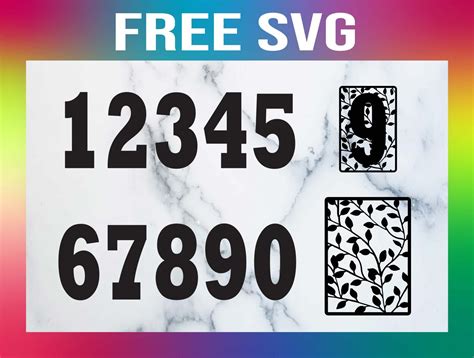 Count on Us: Enjoy Unlimited Access to Free Numbers SVG Downloads!