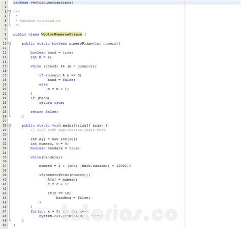 Numeros Primos Java Eclipse