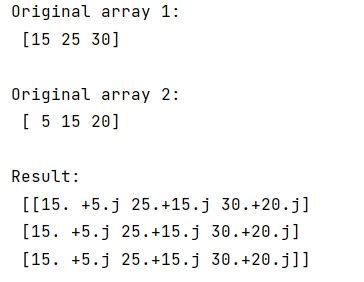 th?q=Numpy: Creating A Complex Array From 2 Real Ones? - Creating Complex Arrays with Numpy from 2 Real Arrays