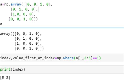 th?q=Numpy Get Index Where Value Is True - Find True Values with Numpy's Get Index Where