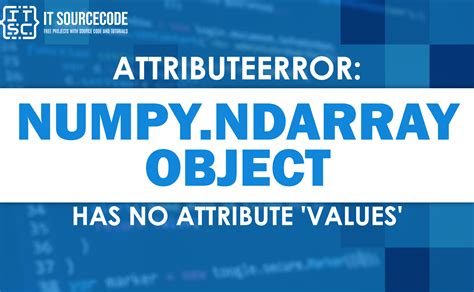 Numpy Ndarray Has Not Attribute Scatter