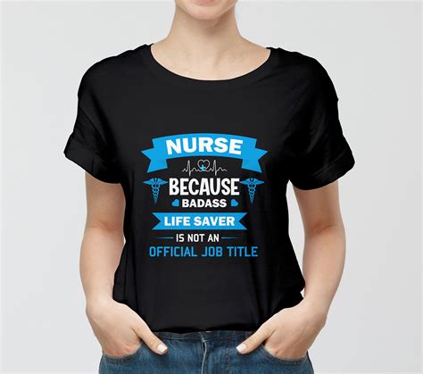 Stylish Nurse Graphic Tees – Perfect for Medical Professionals