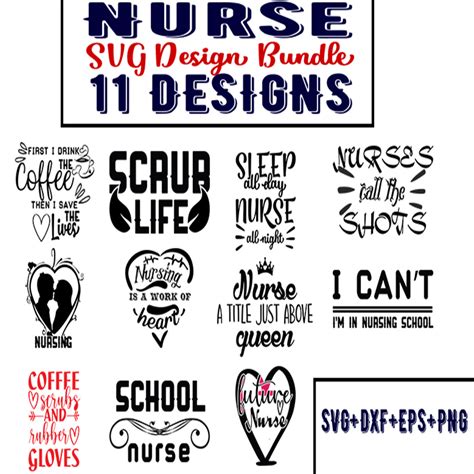 Download Nurse Bundle Design Commercial Use