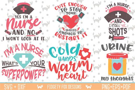 Download Nurse Bundle Design Cut Files