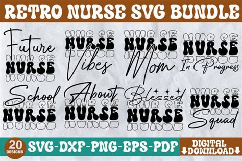 Download Nurse Bundle Design Files For Crafts
