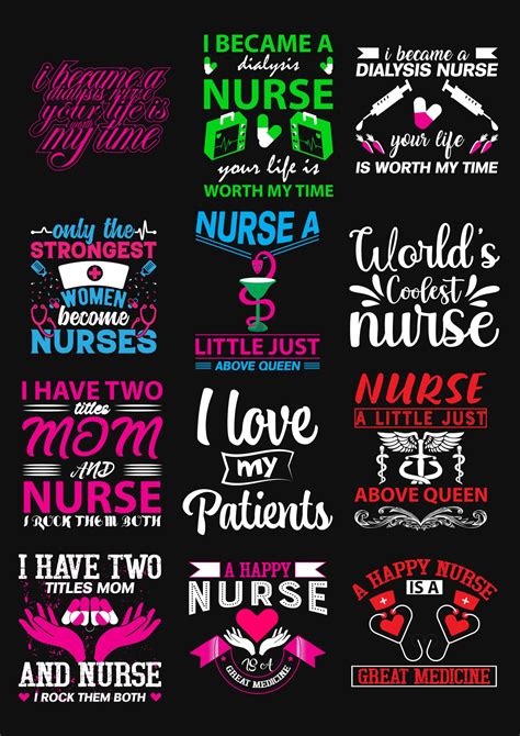 Download Nurse Bundle Design Printable