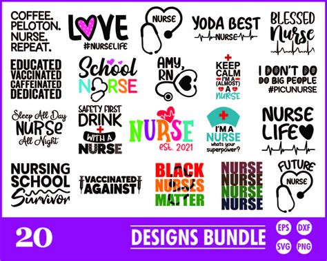 Download Nurse Bundle with 25+ Designs DXF Files