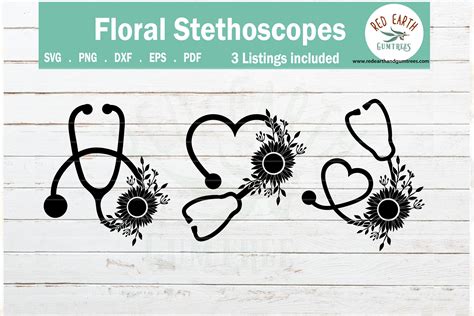 Download Nurse Stethoscope Bundle DXF Files
