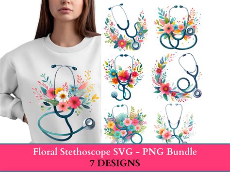 Download Nurse Stethoscope Bundle For Crafts